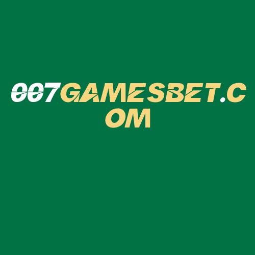 Logo da 007GAMESBET